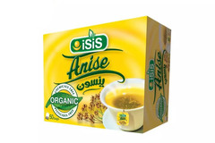 Isis Egyptian Anise Herbal Organic All Natural ايزيس ينسون ( 6 Packs X 50 Bags )