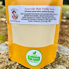 Male Virility Tonic with Ginseng, Increases sexual drive, stamina & strength