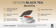 Ceylon Black Tea Organic Natural BOPF Tea