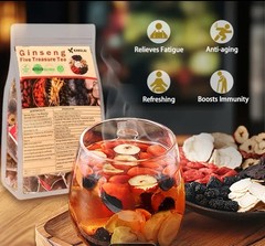 Authentic Ginseng Six Treasure Tea (75 Sachets) FREE SHIPPING