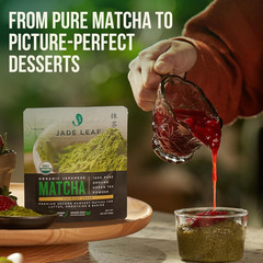 Organic Culinary Grade Matcha Powder – Japanese Green Tea for Baking, Smoothies,