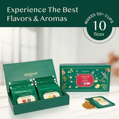 Top 10 Favourites Tea Sampler Set | Loose Leaf Tea (50+ Cups) | Tea Variety P…