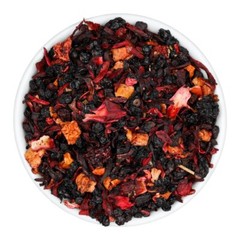 Strawberry Fields Hibiscus Fruit Tea – Herbal Loose Leaf Tisane – Fusion Teas