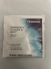 Starbucks Teavana Tea Emperors Clouds And Mist Green,Pack Of 118 Sachets Exp2027