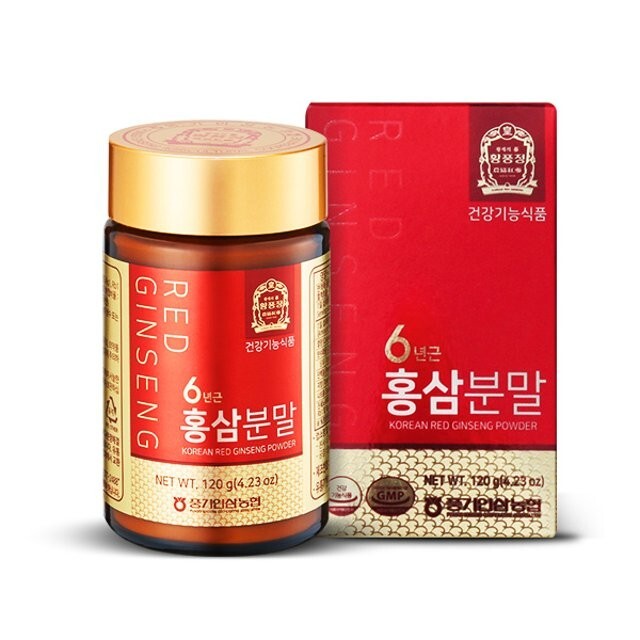 6 Year Korean Red Ginseng Root Powder 120g