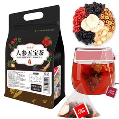 25pcs Ginseng six treasure tea , Kidney tea ,liver tea , red date kidney health