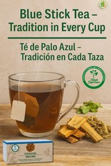 Authentic Palo Azul Tea Bags 100 Natural Vegan Non GMO 25 Bags Herbal Infusion