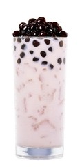 Yulu Foods Instant Boba Strawberry Milk Tea, Bubble Tea Kit, 3 Drinks