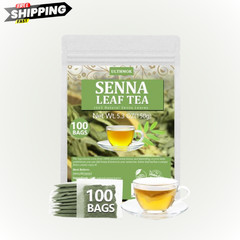 100 Count Senna Tea Bags – 100% Natural & Caffeine-Free Wellness