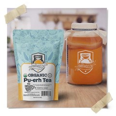 Fermentaholics USDA Certified Organic Loose-Leaf Pu-Erh Tea – 4 oz