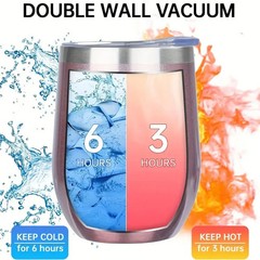 3pcs Stainless Steel Yerba Mate Cup Set: 350ML Gourd, Bombillas & Brush