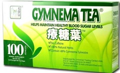 Gymnema Green Tea For Diabetics, No Caffeine 100 Tea Bags