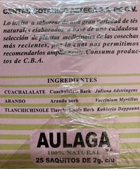 Te de Aulaga 2 Pack 50 Tea Bags Cuachalalate Arando Tlanchichinole