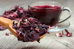 Dried Hibiscus Flowers Cut & Sifted, Flor de Jamaica, Hibiscus Tea Jamaica 100g