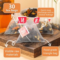 120g Tangerine Peel Puerh Ripe Tea Orange Peel Cooked Pu’er Tea