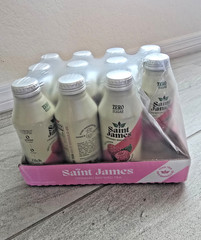 Iced Black Tea Organic Saint James Non-GMO, Gluten Free, Zero Calorie (11 Btls)
