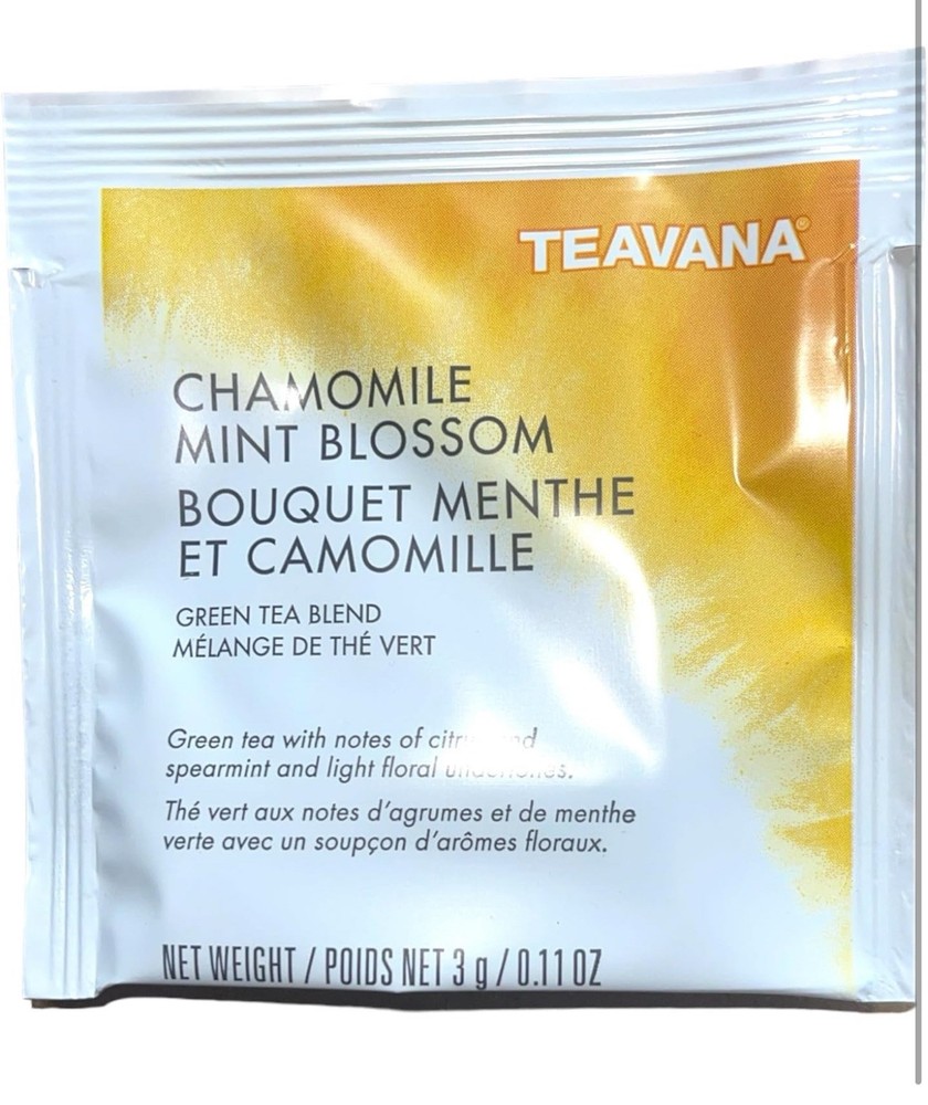 Starbucks Teavana Tea Sachets Chamomile Mint Blossom Herbal 118 Sachets2026-2027