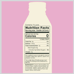 Iced Black Tea Organic Saint James Non-GMO, Gluten Free, Zero Calorie (11 Btls)