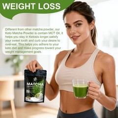 Organic Matcha Powder 100% Pure Japanese Green Tea | Baking Cake Energy Boost