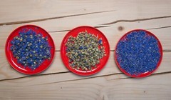 Cornflower Petals, White, Red, Purple, Blue European Natural 1-16 oz. Free Ship.