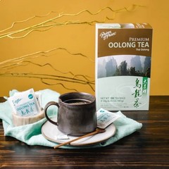 Premium Oolong Tea, 100 Tea Bags Each Box -Prince of Peace