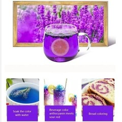 Naturally Produced Blue Butterfly Pea Flowers Tea 500g Premium Dried Flowers