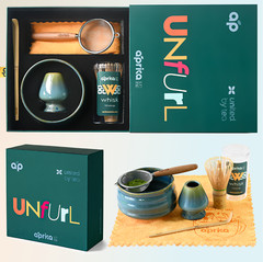 Complete Matcha Starter Set: Bowl, Holder, Whisk, Scoop, Sifter, Tea Cloth