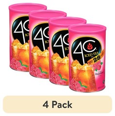 (4 pack) 4C Raspberry Iced Tea Mix, 66.1 oz, 1 Ct