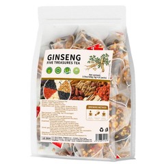 Ginseng Five Treasures Kidney Tea for Women and Men,Traditional Chinese Herba…