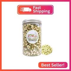 CoolCrafts Dried Jasmine Flowers Bulk Dry Jasmine Buds for Tea, Baking, Crafts-