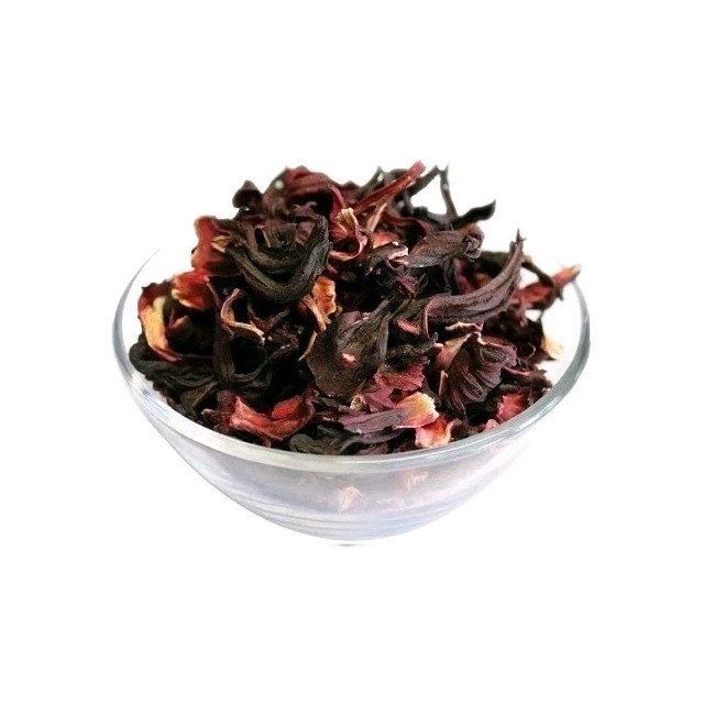 African ORGANIC Premium Real Dried Cut Hibiscus Flowers For Hibiscus Tea 2 pound