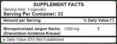 Hanan Jergon Sacha | 100 Capsules | Naturally Aids in Supporting Healthy Respira