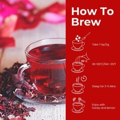 Dried Hibiscus Flowers Cut & Sifted, Flor de Jamaica, Hibiscus Tea Jamaica 200g