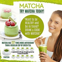 Organic Matcha Green Tea Powder for Latte Unsweetened Culinary Grade Vegan 2Pack
