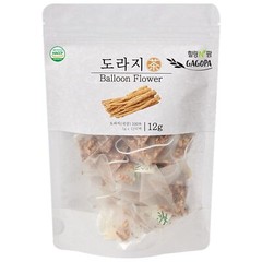 [GAGOPA] 100% Pure Bellflower Root Herbal Tea 1g x 12 Teabags (5-Pack, 60ea)