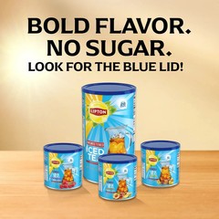 Lipton Unsweetened Black Tea Iced Tea Mix, 28 Quarts