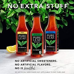 Pure Leaf Iced Tea, Sweetened 3 Flavor Variety Assorted Flavor Names , Sizes