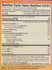 American Wisconsin Ginseng Root Tea (2×30 Tea Bags) 1.8gx60 Bags – (Pack of 1)