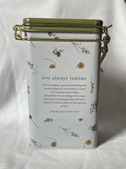 Charbrew Honey & Lemon Green Tea 60 Bags Tin British Pantry