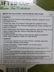 LIFTED CUP Winter Tea Collection 48 Varieties Tea Bags Exp 06/30/2027 NIP