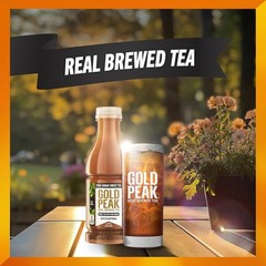 6 Bottles of Real Brewed Zero Sugar Sweet Tea – Refreshing 16.9 fl oz Beverage