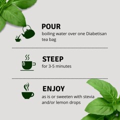 Deabetisan Herbal Tea – 100% Natural Sugar Balance Tea Blend 25 Teabags from Per