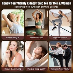 Monbrizz kidney tea formula Ginseng Six treasure tea te divina maca root Goji