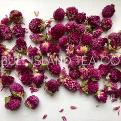 US SELLER! 8oz Food Grade Dried Loose Globe Amaranth Gomphrena Flower Herbal Tea