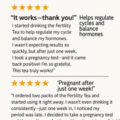 BLOCKED TUBE FERTILITY TEA. POWERFUL JAMAICAN FERTILITY TEA DETOX AND CLEANSE