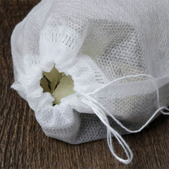 Disposable White Non-Woven EMPTY Tea Bags Drawstring Filter Bags for Spices LOT