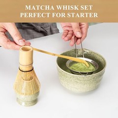 Matcha Whisk Set, Matcha Making Kit Japanese Tea Tools For Ceremony Gift
