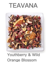 🌈 🟠 NEW! 2 Oz TEAVANA YOUTHBERRY & WILD ORANGE BLOSSOM FACTORY SEALED TEA BAG