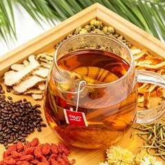 30/60 Packs Ginseng Eight Treasure Tea Bags – Red Date Kidney Health Herbal Tea