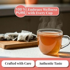 75 Organic Guava Leaf Tea Bags, 100% Pure Guava Tea, DiabeticTea